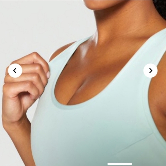 Gymshark Dreamy Vest, Color Turquiose Size XS - Picture 3 of 16